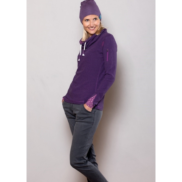 Bluza damska Chillaz JUNA PATCH VIOLET